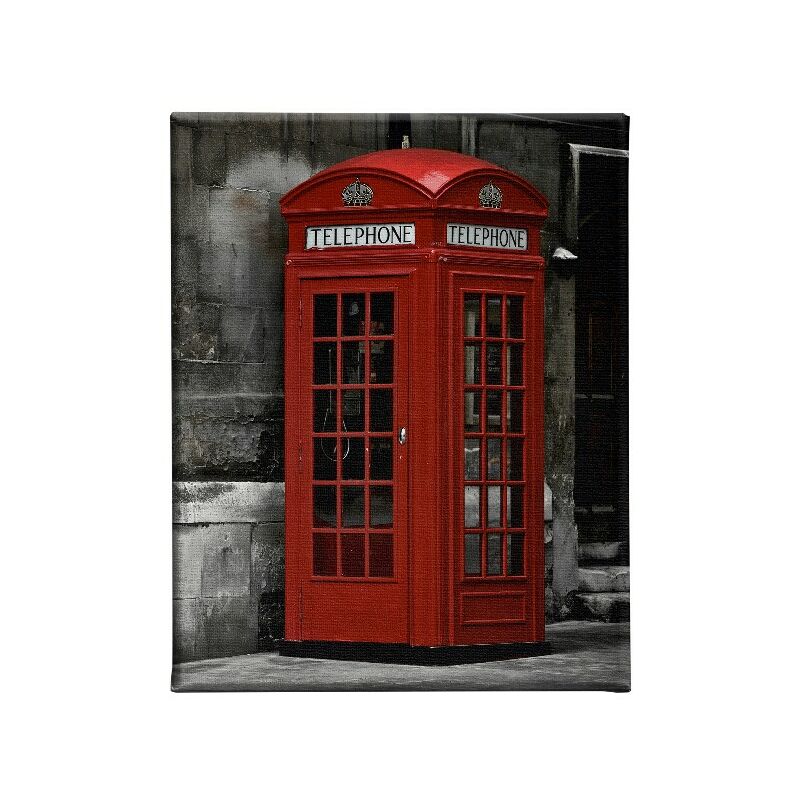 

Homemania - Cuadro Londres - Ciudades y paisajes - para la sala de estar, la habitacion - Multicolor en Poliester, madera, 45 x 3 x 70 cm