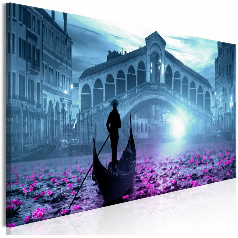 

Cuadro - Magic Venice (1 Part) Narrow Blue Medidas 135X45