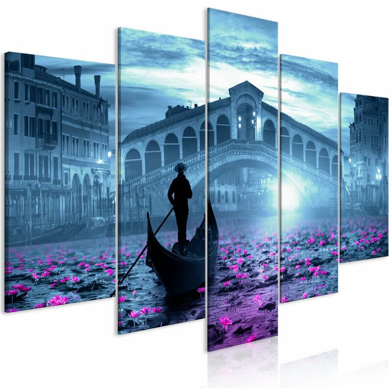 

Cuadro - Magic Venice (5 Parts) Wide Blue Medidas 200X100