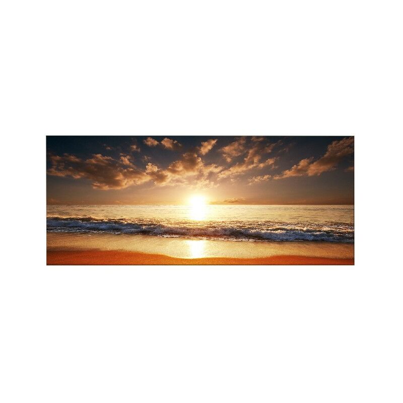

Homemania - Cuadro Mar - Naturaleza y paisajes - para la sala de estar, la habitacion - Multicolor en Poliester, madera, 70 x 3 x 100 cm