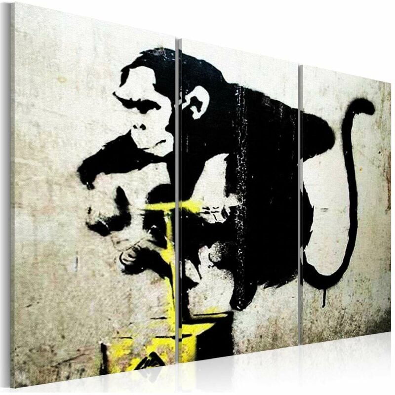 

Cuadro - Monkey TNT Detonator by Banksy Medidas 90X60