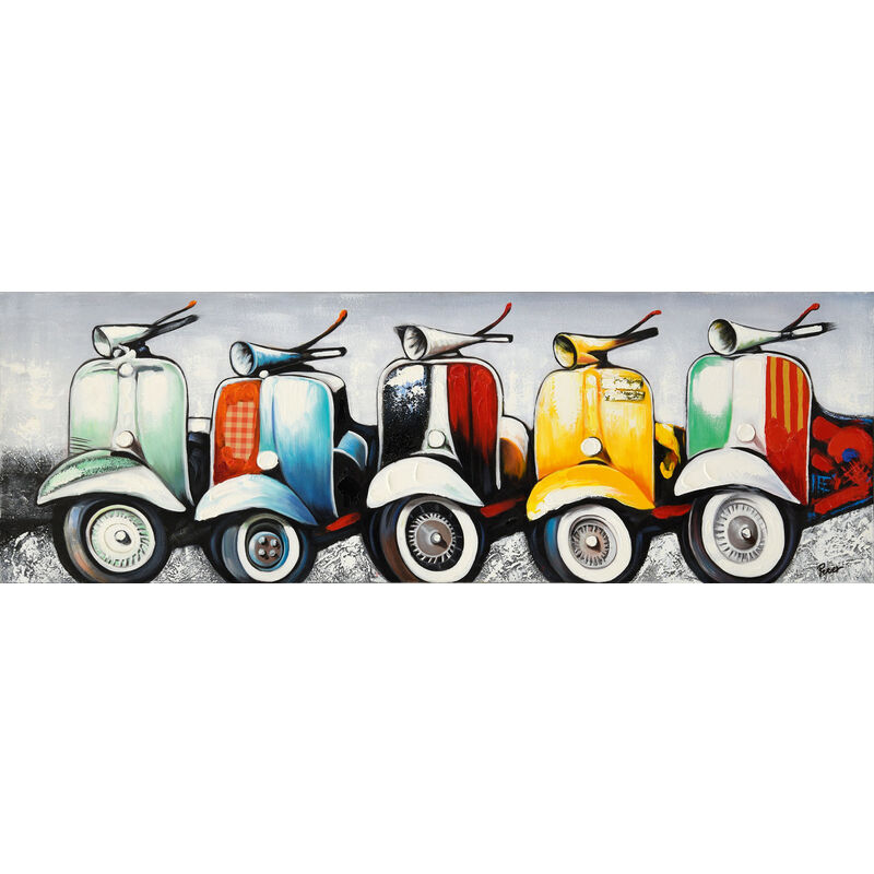 

Herdasa - Cuadro Motos Vespa 50x150x3,5 cm