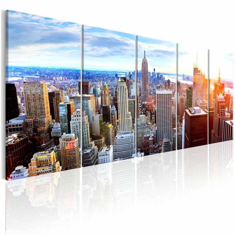 

Cuadro - New York: Sunrise Medidas 200X80