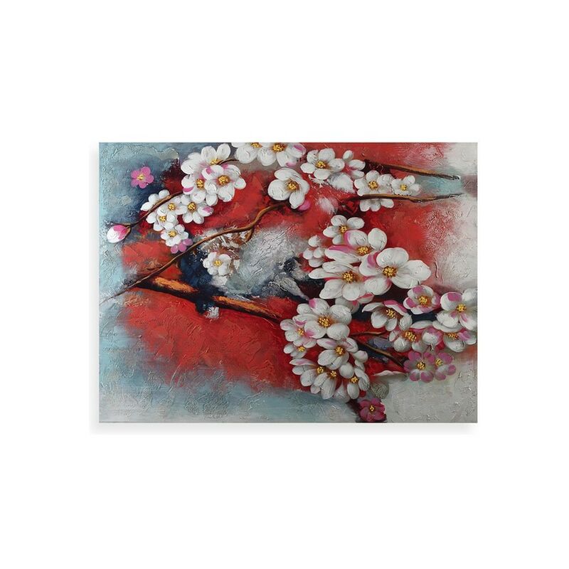 

Cuadro Óleo Floral Lienzo (2,8 x 90 x 120 cm)