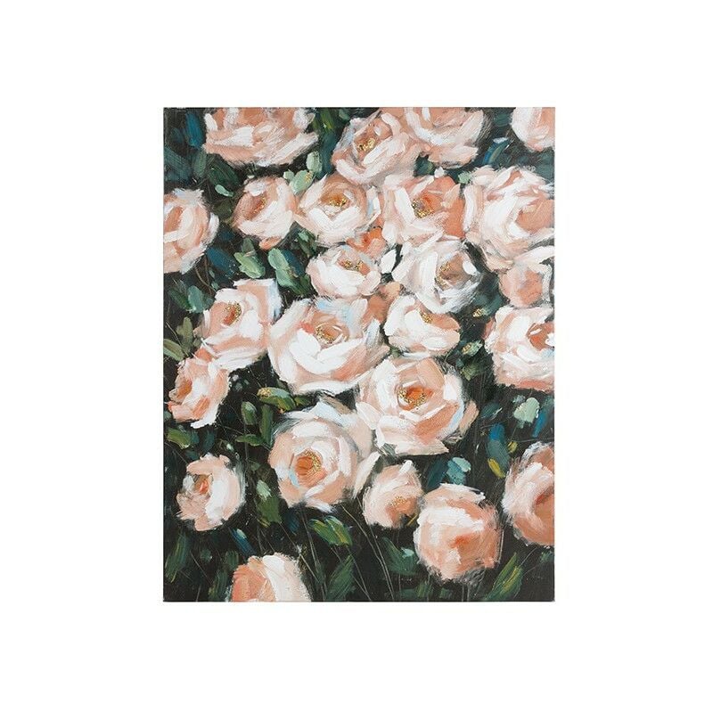 

Cuadro Óleo Roses Madera de pino (80 X 4 x 100 cm)