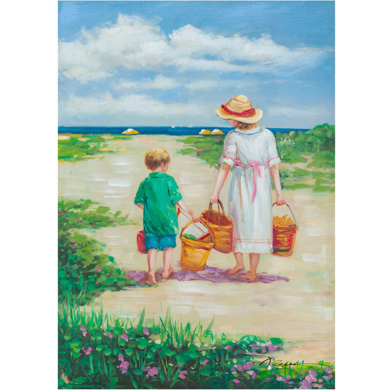 

Cuadro óleo sobre la tela pintado a la mano