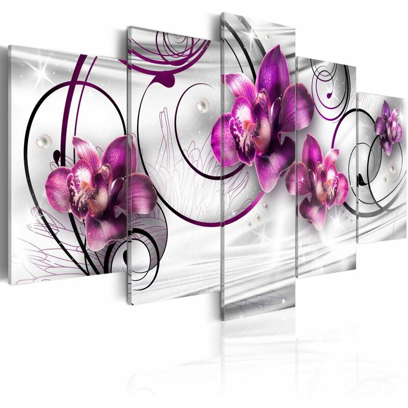 

Cuadro - Orquídeas y perlas Medidas 100X50
