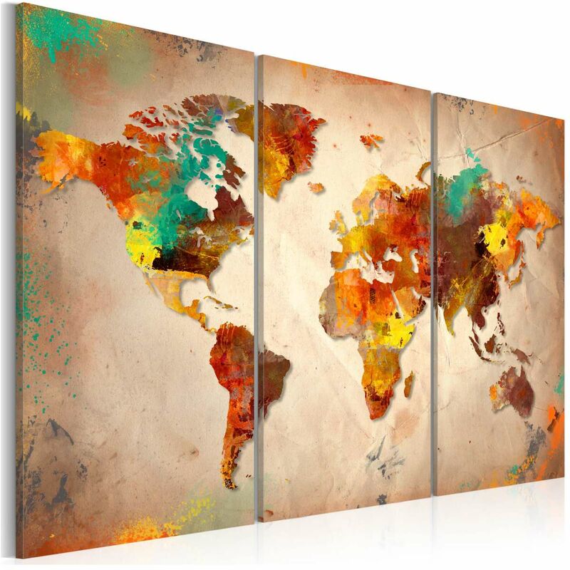 

Cuadro - Painted World - triptych Medidas 90X60