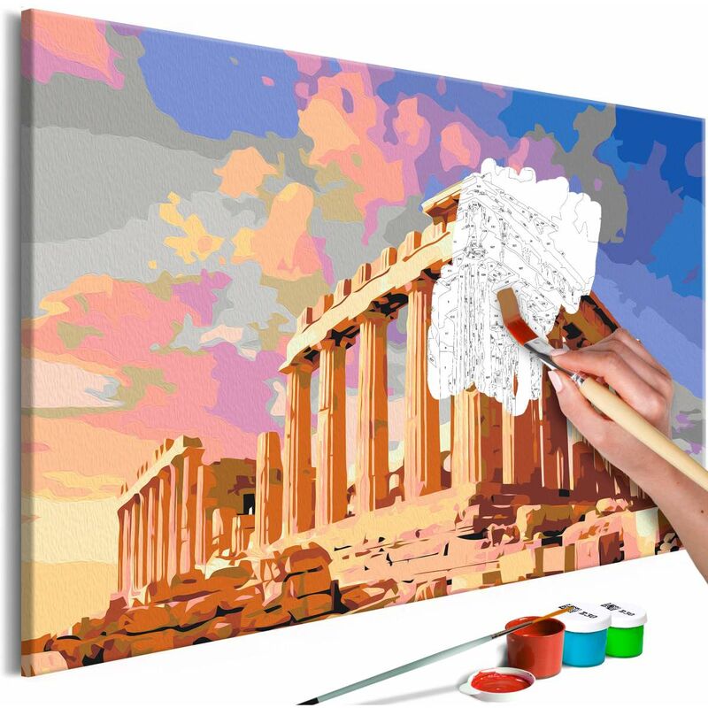 

Cuadro para colorear - Acropolis Medidas 60X40