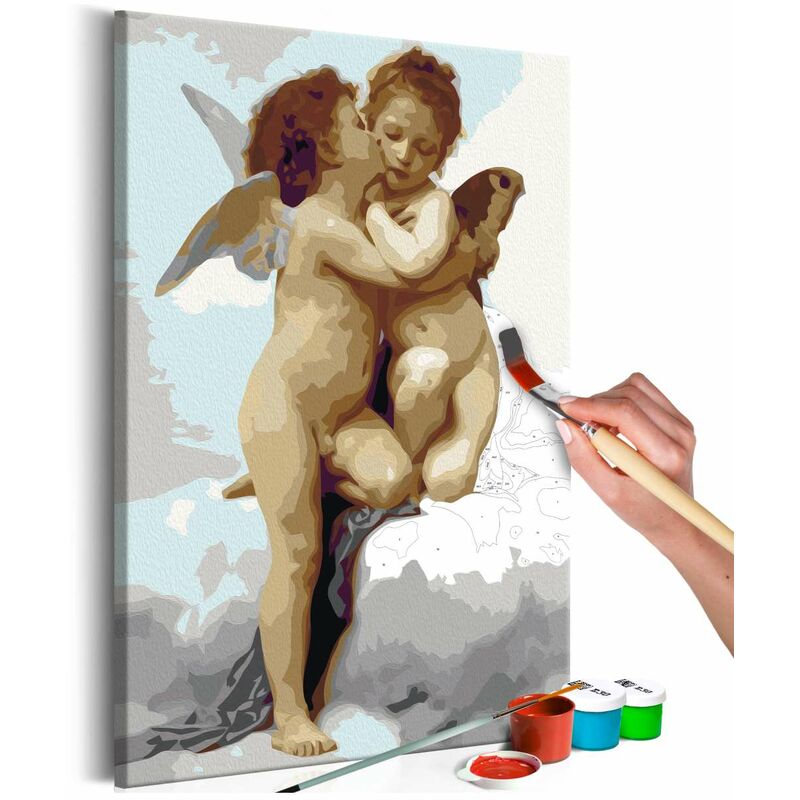 

Cuadro para colorear - Ángeles (amor) Medidas 40X60