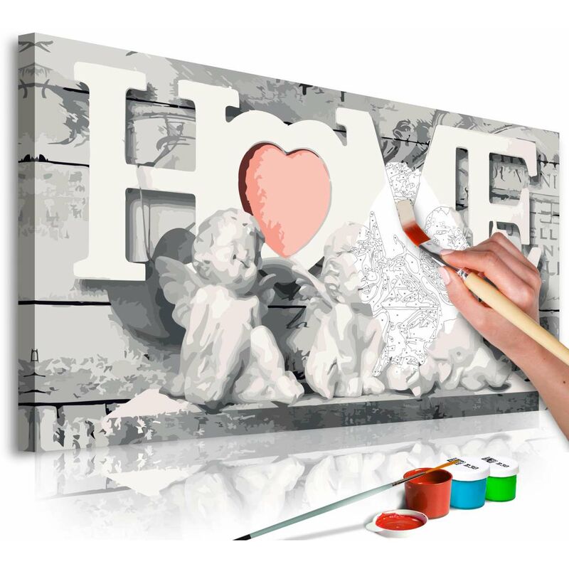 

Cuadro para colorear - Ángeles (Home) Medidas 80X40