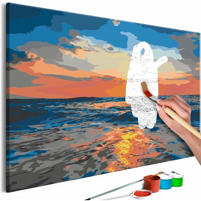 

Cuadro para colorear - At Sea Medidas 60X40