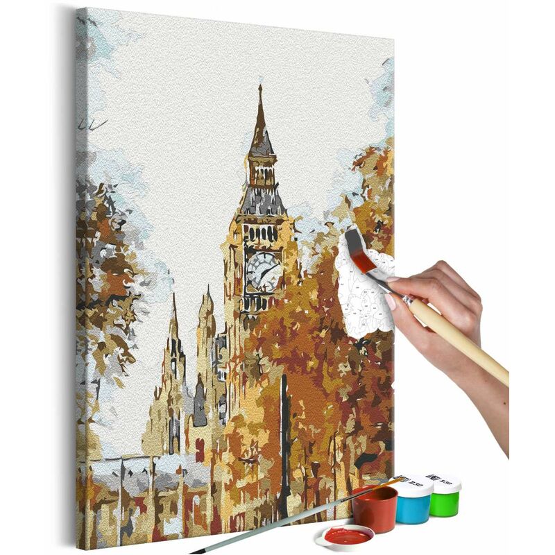 

Cuadro para colorear - Autumn in London Medidas 40X60