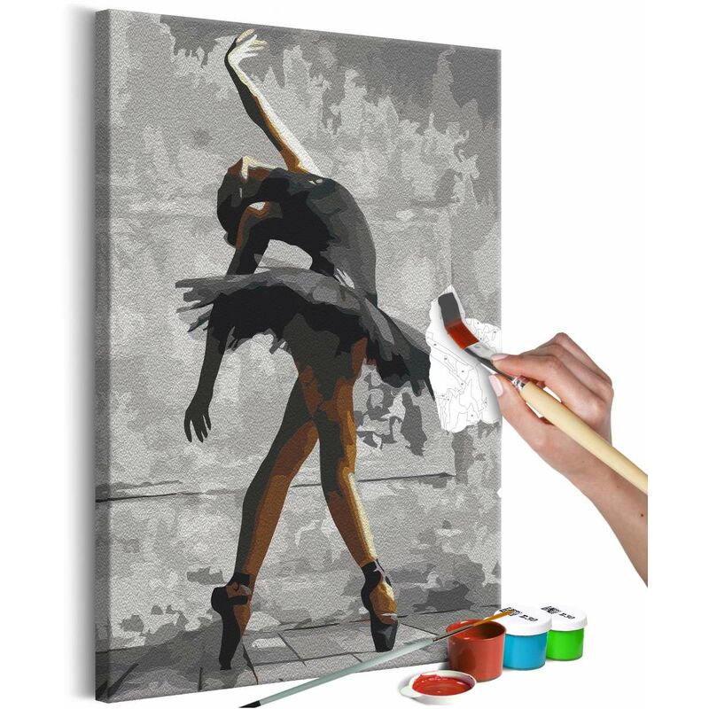 

Cuadro para colorear - Ballerina Pose Medidas 40X60