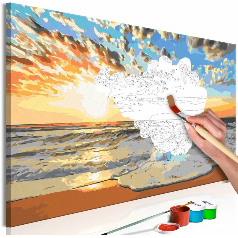 

Cuadro para colorear - Beautiful Baltic Sea Medidas 90X30