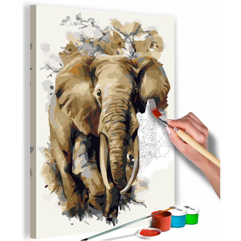 

Cuadro para colorear - Beautiful Giant Medidas 40X60
