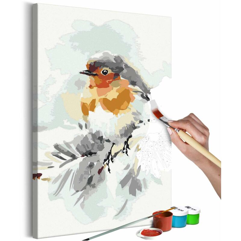 

Cuadro para colorear - Bird on the Christmas Tree Medidas 40X60