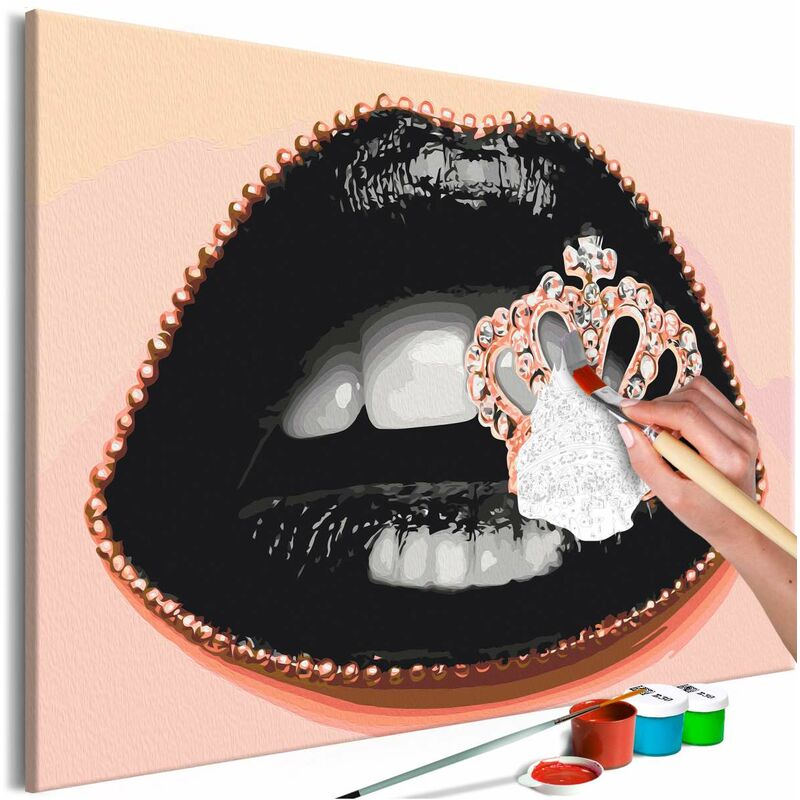 

Cuadro para colorear - Black Queen Medidas 60X40
