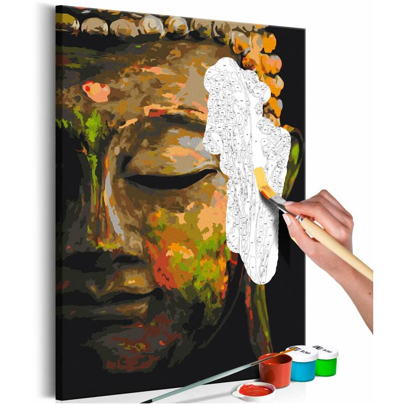 

Cuadro para colorear - Buddha in the Shade Medidas 40X60
