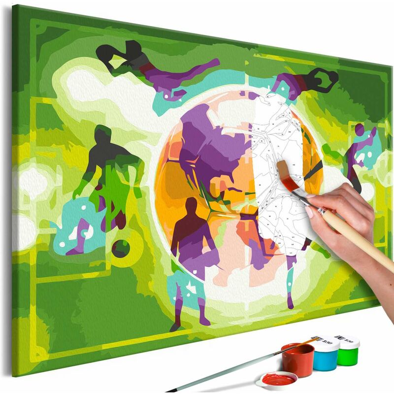 

Cuadro para colorear - Champions Medidas 60X40