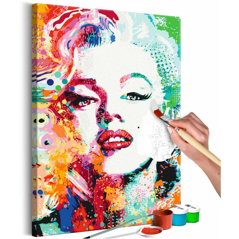 

Cuadro para colorear - Charming Marilyn Medidas 40X60