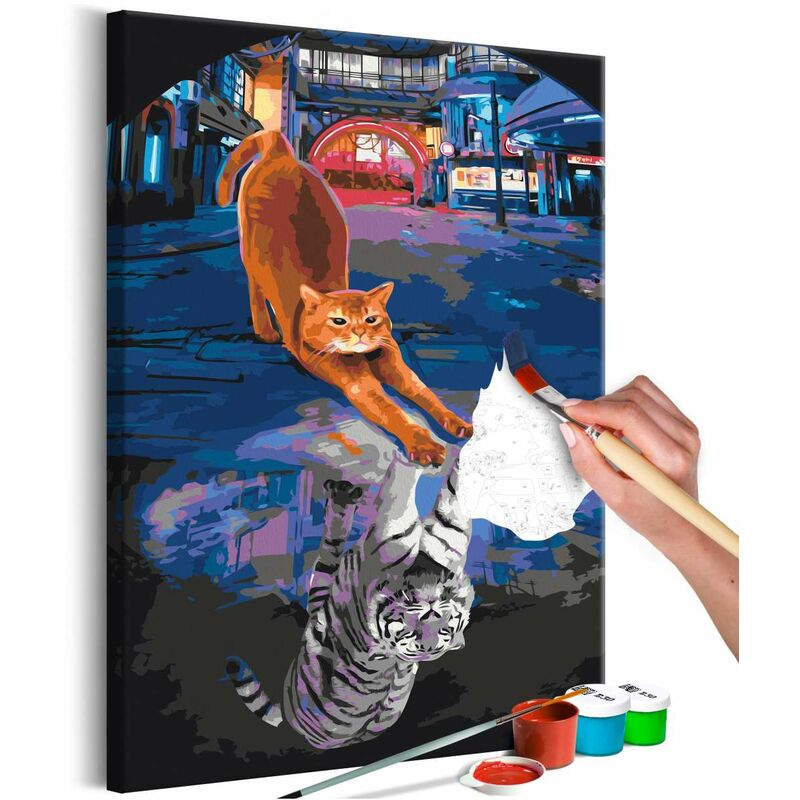 

Cuadro para colorear - Chinese District Medidas 40X60