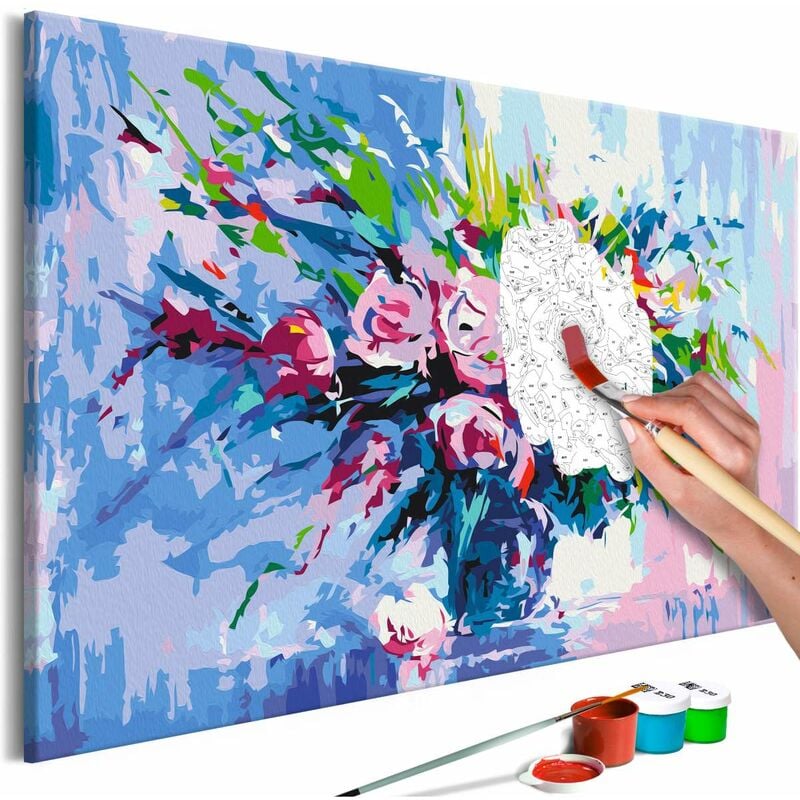 

Cuadro para colorear - Colorful Bouquet Medidas 60X40