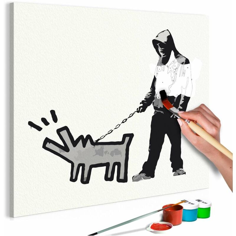 

Cuadro para colorear - Dog Barking Medidas 40X40