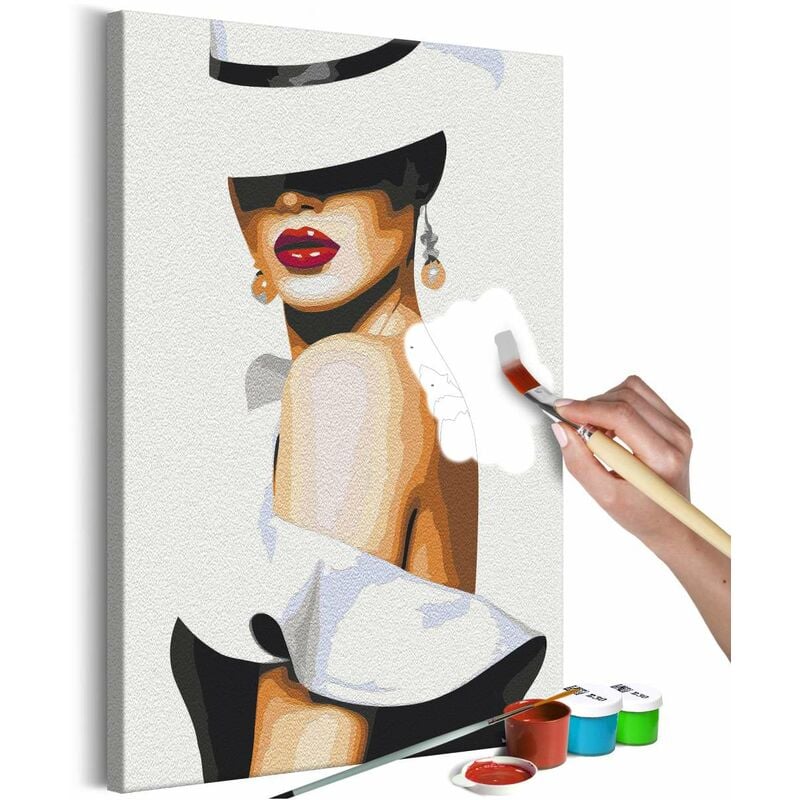 

Cuadro para colorear - Elegant Hat Medidas 40X60