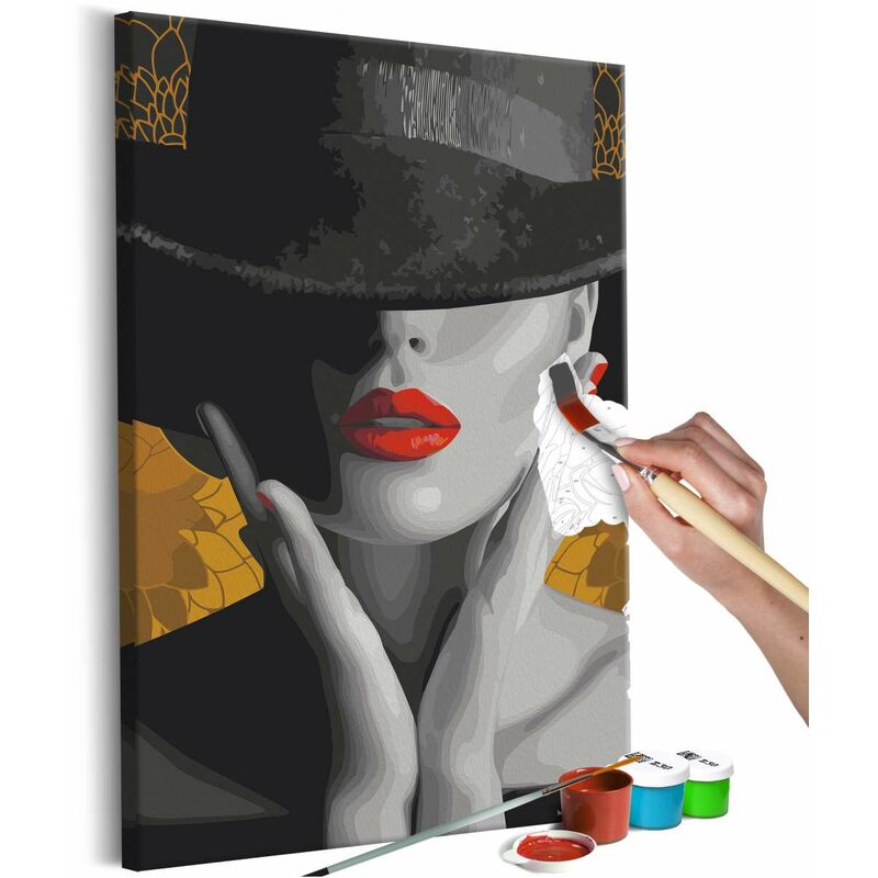 

Cuadro para colorear - Elegant Woman Medidas 40X60