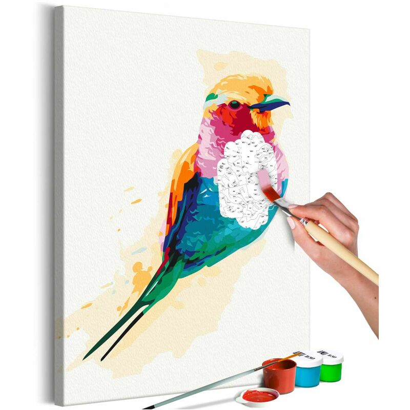 

Cuadro para colorear - Exotic Bird Medidas 40X60