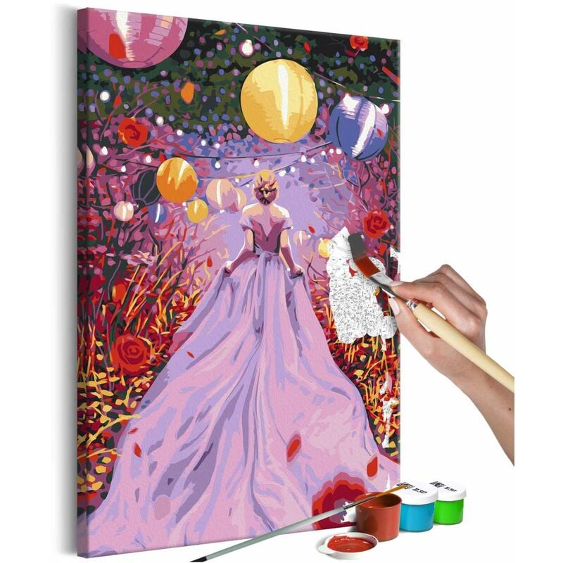 

Cuadro para colorear - Fairy Lady Medidas 40X60