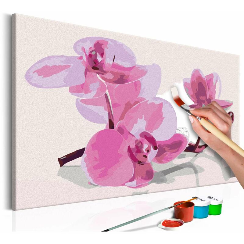 

Cuadro para colorear - Flores de orquídea Medidas 60X40