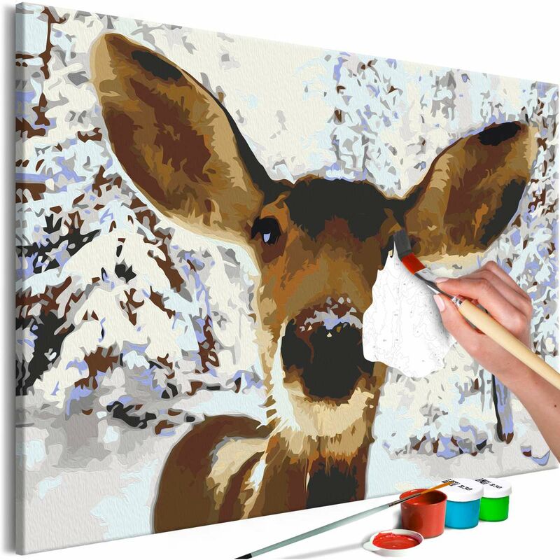 

Cuadro para colorear - Friendly Deer Medidas 60X40