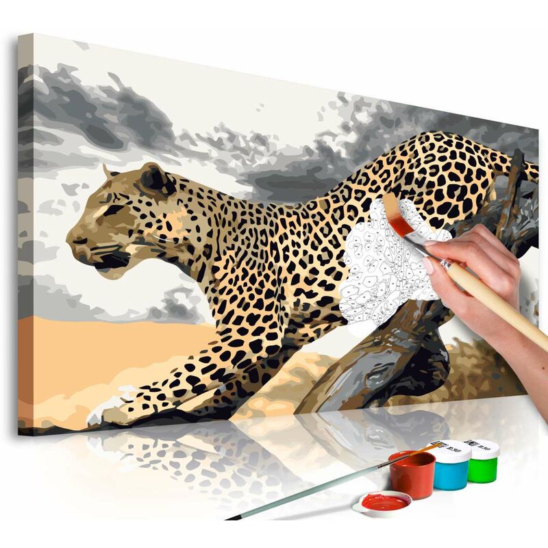 

Cuadro para colorear - Guepardo Medidas 60X40