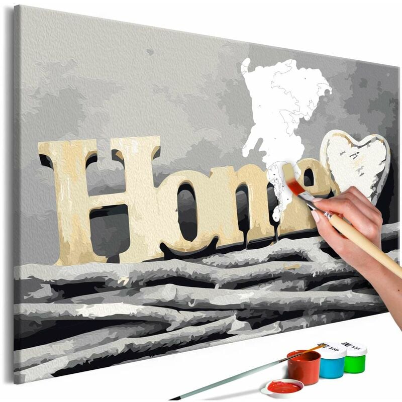

Cuadro para colorear - Home on the Branches Medidas 60X40
