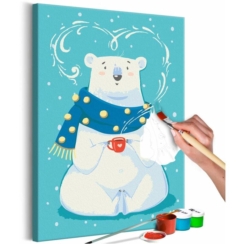 

Cuadro para colorear - Hot Chocolate Lover Medidas 40X60