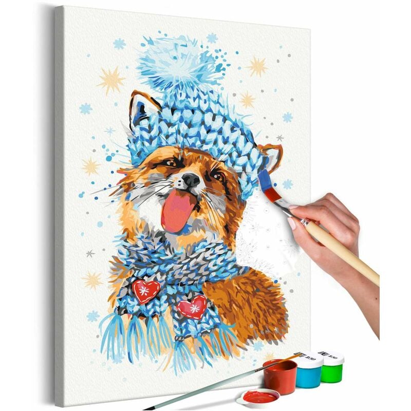 

Cuadro para colorear - Impish Fox Medidas 40X60