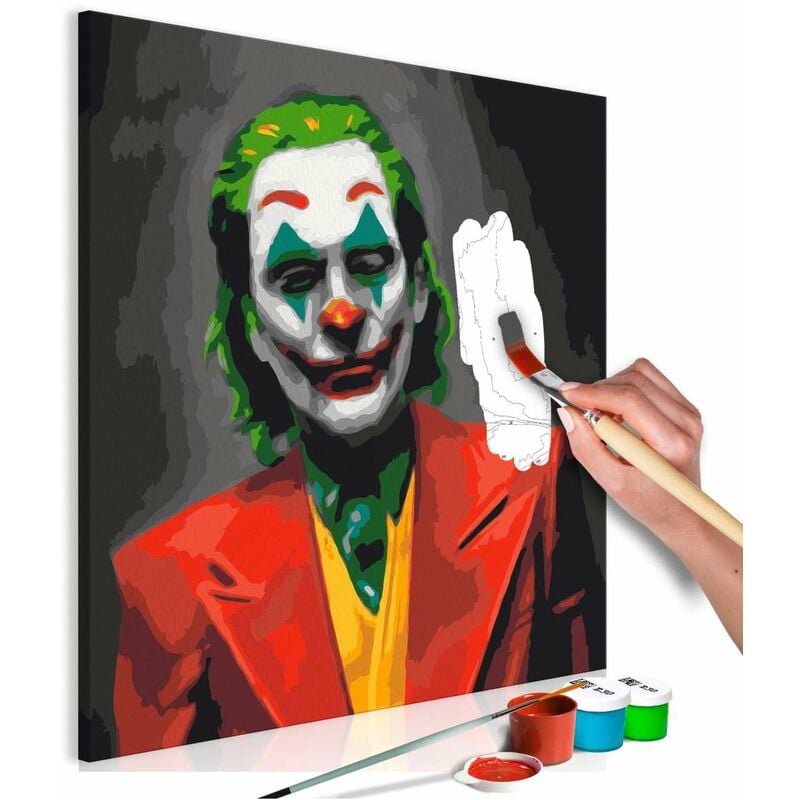 

Cuadro para colorear - Joker Medidas 40X40