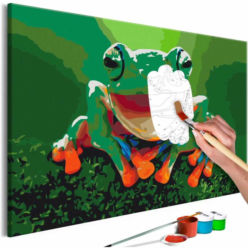 

Cuadro para colorear - Laughing Frog Medidas 60X40