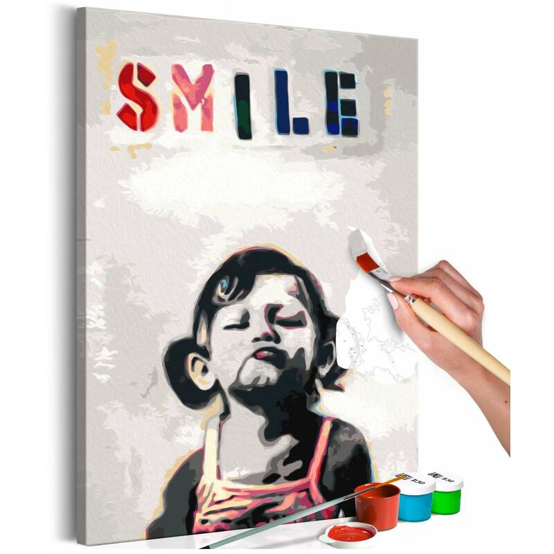 

Cuadro para colorear - Little Girl Medidas 40X60