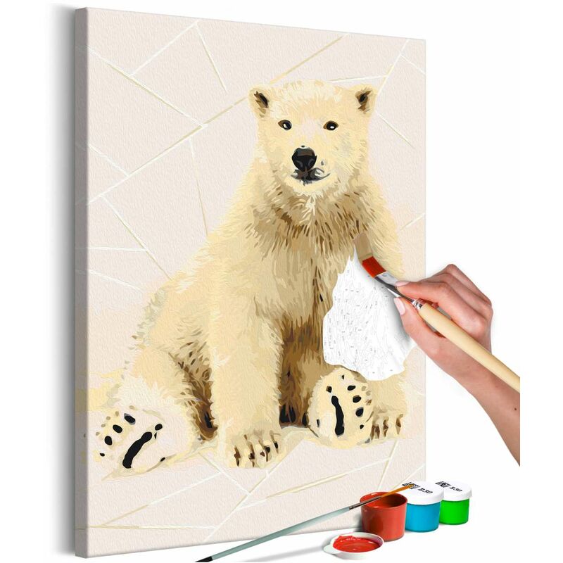 

Cuadro para colorear - Lovely Bear Medidas 40X60