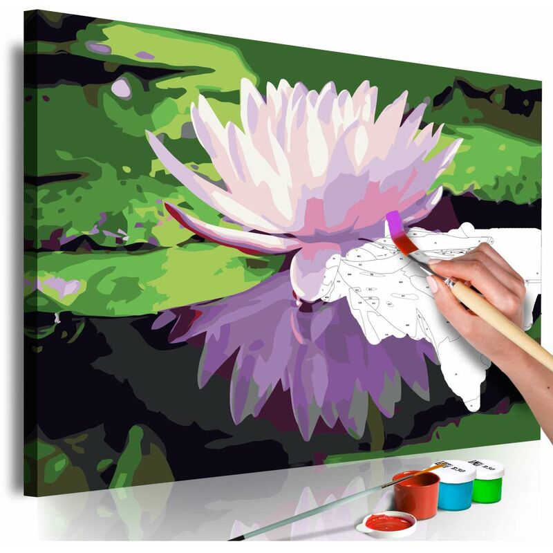 

Cuadro para colorear - Nenúfar Medidas 60X40