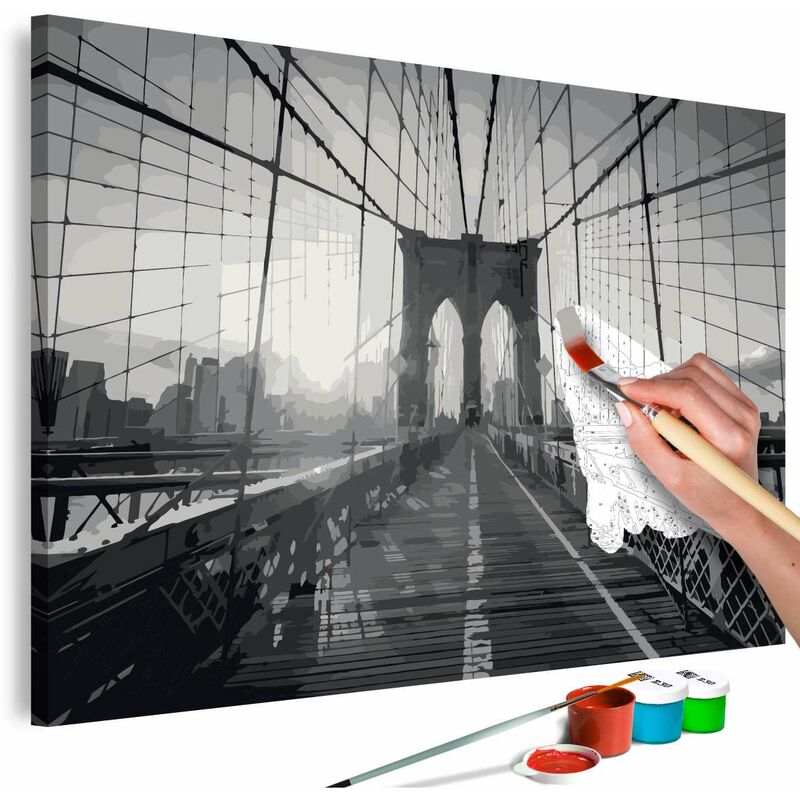 

Cuadro para colorear - New York Bridge Medidas 60X40