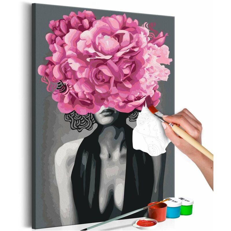 

Cuadro para colorear - Noir Woman Medidas 40X60