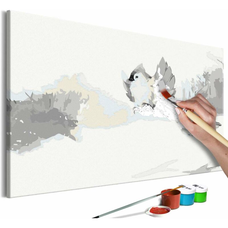 

Cuadro para colorear - Painted Birds Medidas 60X40