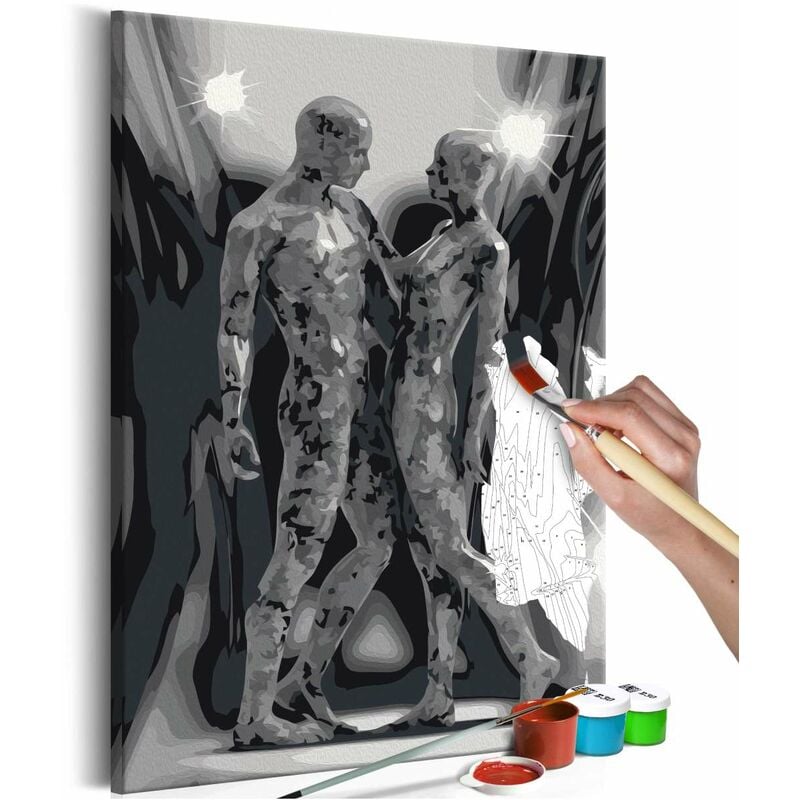 

Cuadro para colorear - Pareja Medidas 40X60