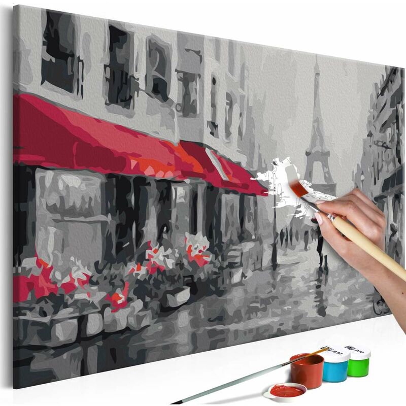 

Cuadro para colorear - París, bañado por la lluvia Medidas 60X40