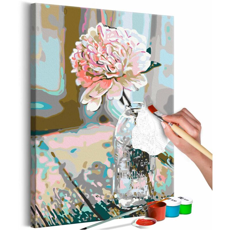 

Cuadro para colorear - Peony by the Window Medidas 40X60