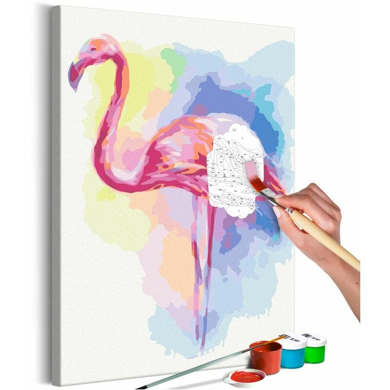 

Cuadro para colorear - Perfect Pose Medidas 40X60
